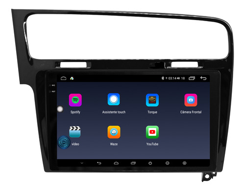 Multimidia Golf 13/2021 Android 4gb 64gb Carplay 9p 4g 2k