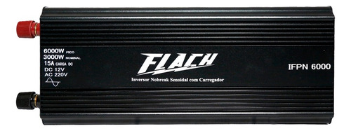 Inversor Tensão Carregador Bateria 6000w Pico 12/220v Flach