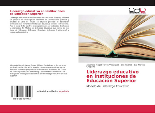 Libro: Liderazgo Educativo En Instituciones De Educación Sup