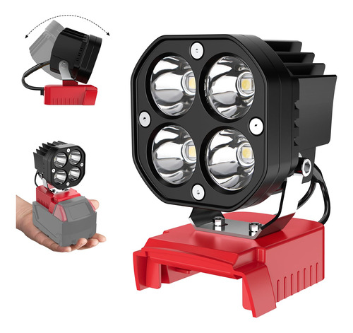 Luz De Trabajo Led Para Batería Milwaukee M18 De 18 V, Linte