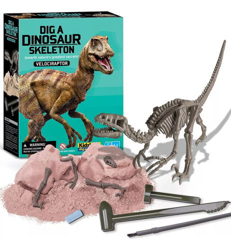 Kit Juego De Excavación Dinosaurio Rex - Esqueleto Jurassic