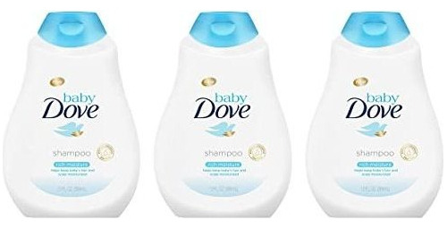 Bebé Dove Tear Gratuito Baby Shampoo Rich Humedad 13 Oz, 3 R