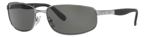 Lente Polarizada Ray-ban Rb3254 Gunmetal Crystal Green