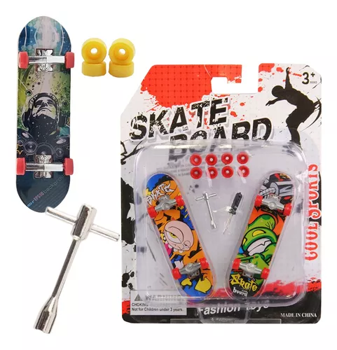 Kit Com 2 Skate De Dedo Tech Deck