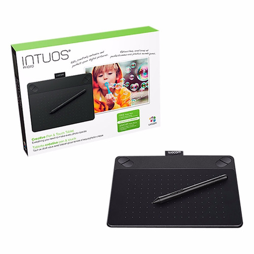 Wacom Cth490pk  Intuos Photo Small Black Envio A Domicilio C