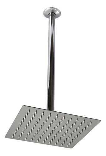 Esatto® Reen Duo T Regadera Lluvia Antisarr C Brazo A Techo Acabado Cromado Color Plateado