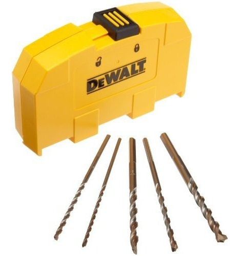 Broca Dewalt Dw5205 Set De Percusión Con Estuche Resistente