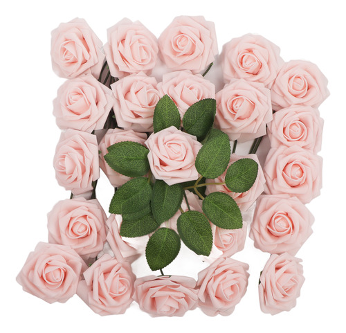 Set De 25 Rosas Artificiales En Forma De Bultos Falsos De Co