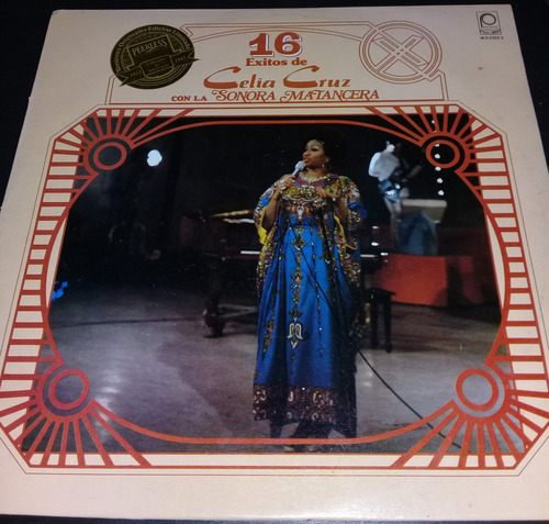 16 Exitos De Celia Cruz Con Sonora Matancera 1983 Vinil Lp