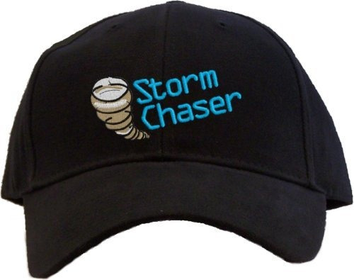 Storm Chaser - Gorra De Béisbol Bordada, Color Negro