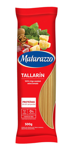 Pack X 48 Unid. Fideos  Tallarin 500 Gr Matarazzo Pro