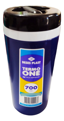 Termo Plastico Pico Vertedor 700 Cc Termo Camping Viajero