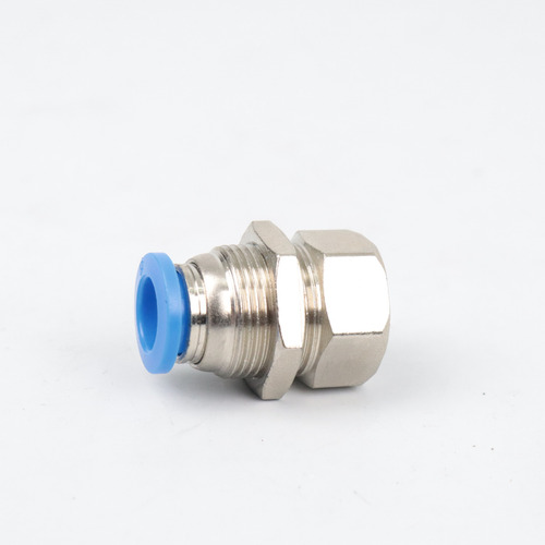 Conector Pneumático Passa Muro Painel Fêmea 1/2 X Tubo 08mm