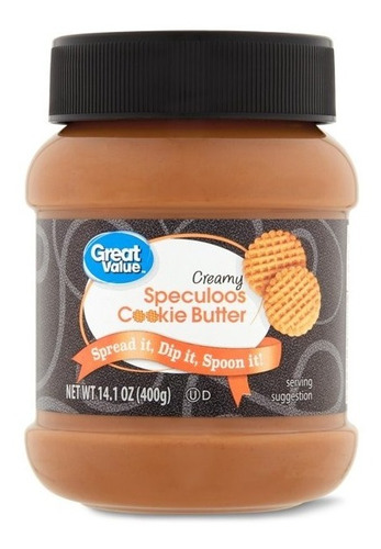 Great Value Creamy Speculoos Cookie Butter 400 G