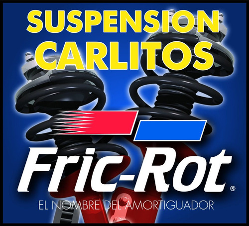 Imagen 6 de 6 de Kit 2 Amortiguadores Traseros Fric Rot Volkswagen Gacel