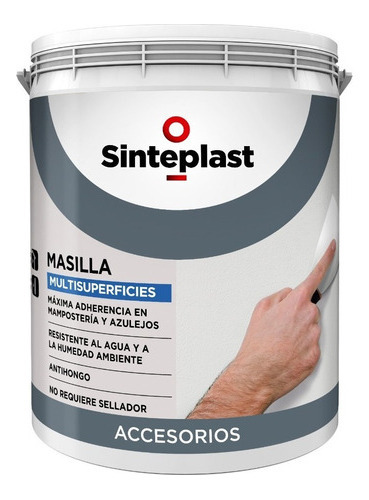 Masilla Multisuperficie Sinteplast 1,5 K Resistente Agua