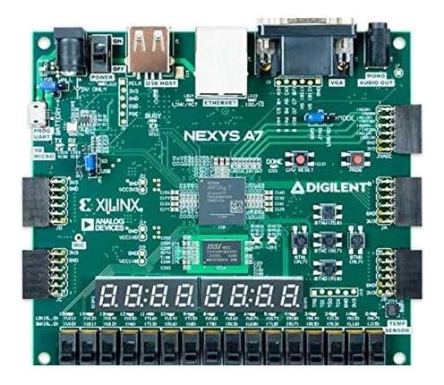 Digilent Nexys A7-100t: Placa De Entrenamiento Fpga Para El