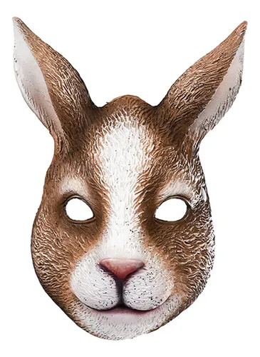Máscara De Animales Disfraz De Pascua Máscara De Conejo