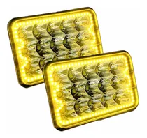 Comprar Par Faros Unidad 4x6 15 Led Cob, Arillo Alta Y Baja H4 Bsp