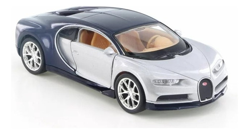 Bugatti Chiron Escala Coleccionable 1:36 Welly. 12cms. Metal