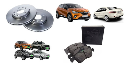 Kit Discos Y Pastillas De Freno Renault Captur 2.0 