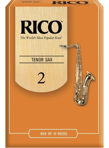 Cañas Rico Saxo Tenor Nro 2 Madera 1 Unidad