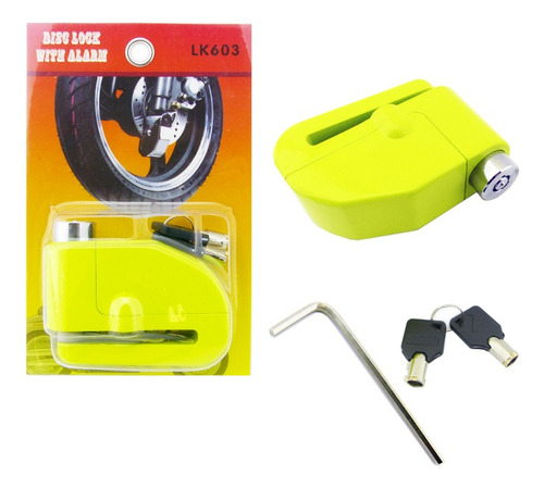 Disc Lock 110db Candado Moto Disco De Freno Con Alarma