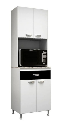 Kit Mueble Cocina 4 Puertas 1 Cajón Blanco