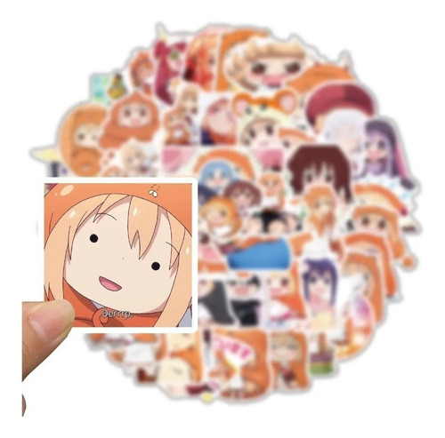 Stickers Autoadhesivos - Himouto Umaru-chan (50 Unidades)