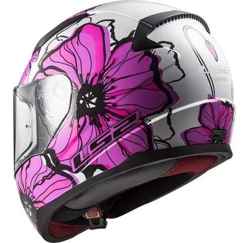 Casco ls2 flores hot sale