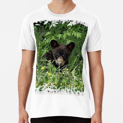 Remera Inocencia - Cachorro De Oso Pardo Algodon Premium