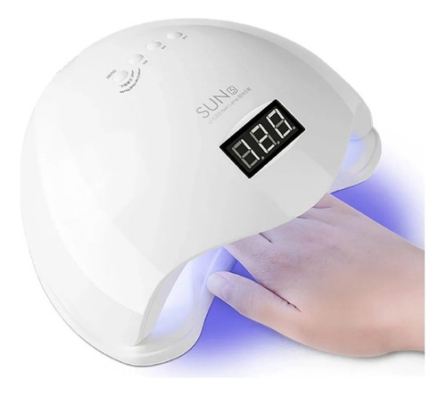 Secado Uñas Lampara Led Uñas Sun 5 Esmalte Permanente Blanco