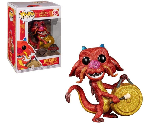 Funko Mulan Mushu Diamond Special Edition #630 Disney