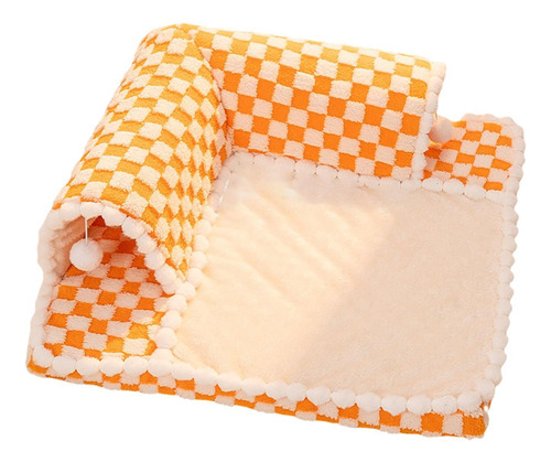 Cama TĂșnel Creativa Para Gatos, Centro De Juegos Naranja M
