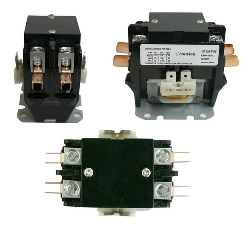 Contactor 2 Polos 40 Amperios 110v