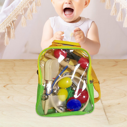 10x Conjunto De Instrumentos Musicales Bebé Percusión