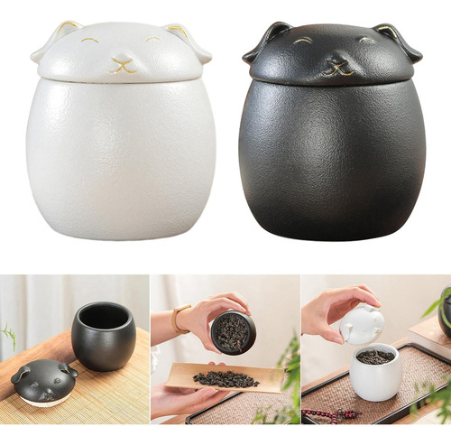. Bote De Té Con Tapa Envases De Té