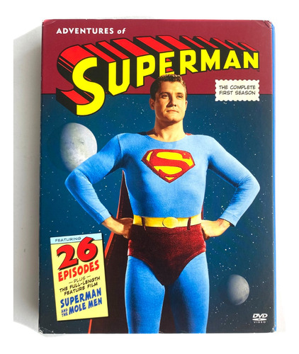 Set Dvd Adventures Of Superman: Season 1 ( 1952 - 1953) 