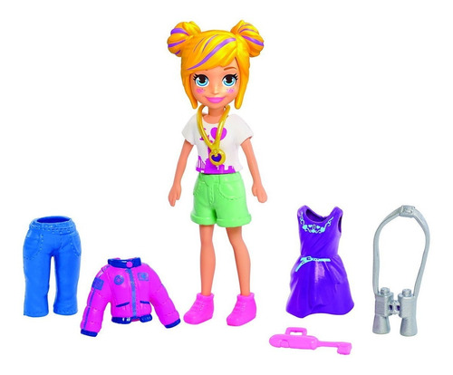 Muñeca Polly Pocket Con Ropa De Moda Mattel Mundo Manias