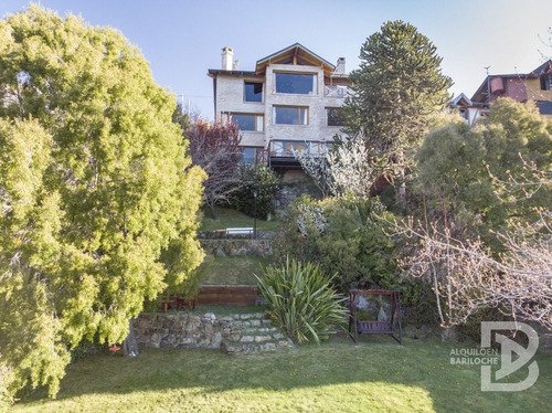 Imagen 23 de 23 de Alquiler Casa En Bariloche Con Costa De Lago Nahuel Huapi. 10 Pax. Km5. 360.