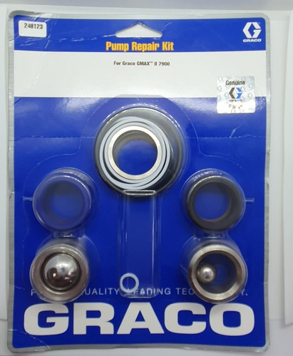 Kit De Reparación Graco 249123 Para Gmax Il 7900 Original