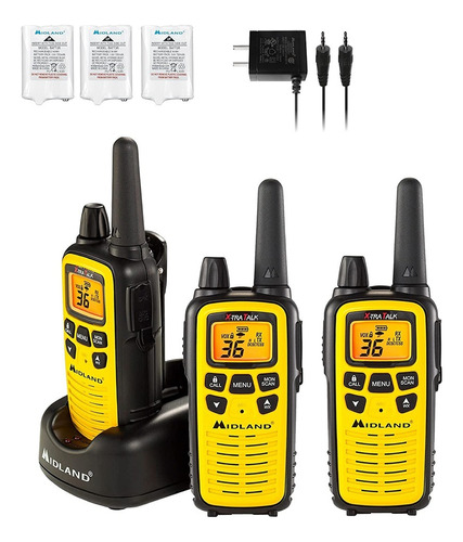 Radios Walkie Talkie Midland Lxt630vp3 36 Ch Y 48 Km Pack X3