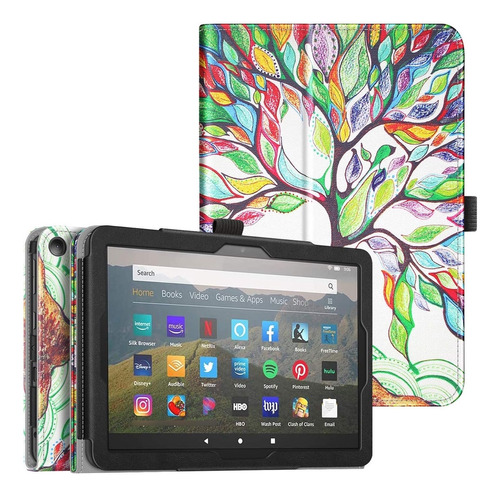 Funda Fintie Con Nuevas Tabletas Kindle Fire Hd 8 Y Fire Hd