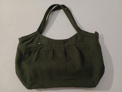 Bolso Cartera De Mano - Kio Verde Oscuro Lisa Níquel Verde Oscuro (Usado)