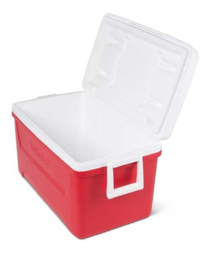 Hielera Igloo Capacidad 45 Litros Color Rojo