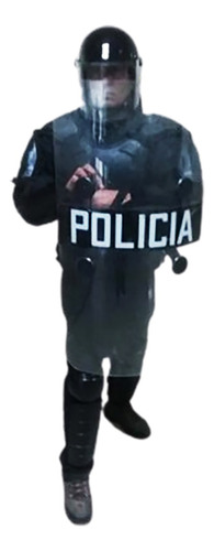 Escudo Antimotín De Policarbonato Action Gd