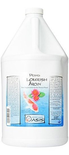 Tratamientos De Agua - Pond Flourish Iron, 4 L - 1 Fl. Gal.