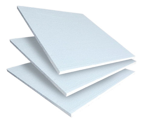 Placa Telgopor Eps Eifs 100x100x3 Cm Densidad Estandar
