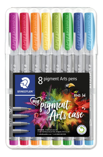 371 Boligrafo Pincel Pigmento Pigment Arts Coloracion Punta