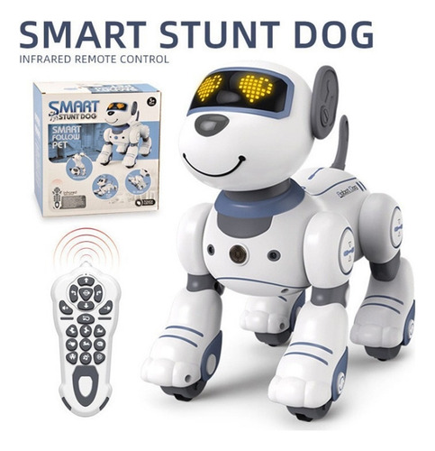 Programación De Perro Robot Inteligente Con Control Remoto